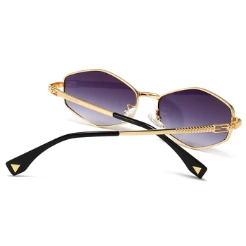 Peekaboo aukso metalo retro akiniai nuo saulės su grandinės rhombus vyrų mados saulės akiniai moterims uv400 geltonas rudas 2022 dovanos