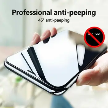 Peep apsaugos Screen Protector, Aukštos raiškos 9H Stiklo Plus XS MAX 6 8 XR Privatumo Visas 7 6S Max X 