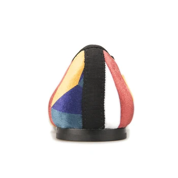 Piergitar 2018 Amatų mados moterų aksomo bateliai su dėlionės dizainas spalvinga moteris mokasīni, atsitiktinis butai dydis us5-us11