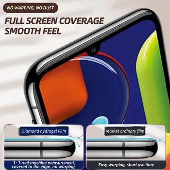 Pilnas draudimas Hidrogelio Plėvelės Samsung Galaxy A50 A70 A51 A71 A30 A20 A10 Screen Protector For Samsung A52 A72 A20E Stiklo