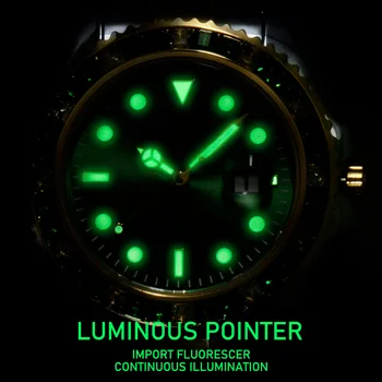PLADEN Top Brand Vyrų Laikrodžiai, Prabangūs Green Diamond Bezel Kvarcinis Laikrodis atsparus Vandeniui Didelis Ciferblatas Vyrų Laikrodis Verslo Orologio Uomo