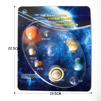 Plastikiniai 9pcs kosminės sistemos Planeta,5vnt Pirmykščių Žmonių,Povandeninių nuotykių Ieškotojas Naras Vyras Miniatiūriniai Modelio Paveikslas Apdailos Žaislai