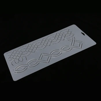 Plastikiniai Quilting Antklodė Dažymo darbus Amatų Šabloną Siuvimo Įrankį 40x20cm