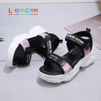Platforma sandalai moterims 2021 Naujas vasaros sandalai ponios batai Moters, merginos Dizaineris sandalai stambusis Sandalai Prabanga zapatos mujer