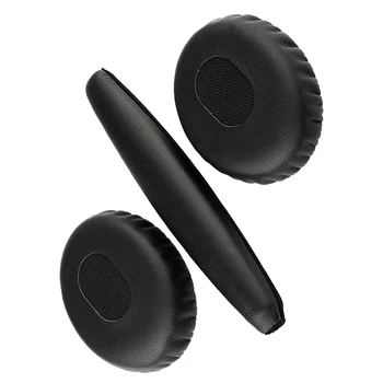 Pora juodų ausų pagalvėlės su galva padas Bose QC3 Ramioje Komfortą 3 ausinės