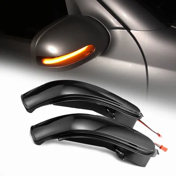 Pora LED Dinaminis galinio vaizdo Veidrodis Posūkio Signalo Lemputė Mercedes-Benz C W203 C T-Modell S203 CL203 Streamer Indikatorius, Indikatorių