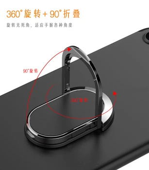 Prabangių Automobilių Turėtojas Žiedas Atveju Huawei Ascend P8 Lite Smart Mini P Smart Plus Z S P10 Selfie P20 Lite Plius Padengti Minkšta Atveju