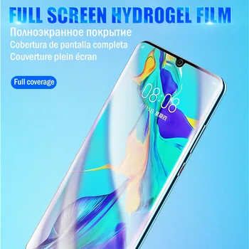 Priekinė Apsauginė plėvelė Samsung Note 10 Gelio 3D Screen Protector Galaxy Note 10 Plius 10+ 5G TPU hidrogelio filmas