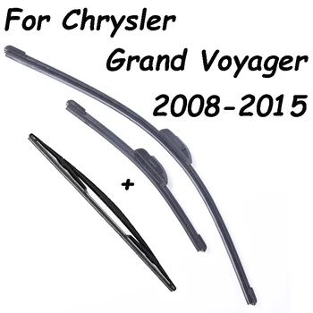 Priekyje & Galinio Stiklo Valytuvų Mentės Chrysler Grand Voyager, Nuo 2008 M. 2009 M. 2010 M. 2011 M. 2012 M. M. Automobilių Reikmenys Valytuvai