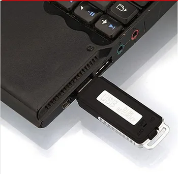 Profesija 8GB Skaitmeninės USB Diktofonas Mini diktofoną, bet bodhis nenorėjo WAV Garso Įrašymo Pen MP3 Muzikos Formatą Gravador de voz U flash