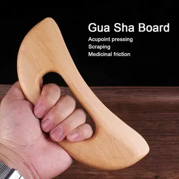 Profesinės Buko Gua Sha Masažo Priemonė Išleidimo Kojos Rankos Skausmą, Mažina Guasha Stick Grandymo Massager Valdyba