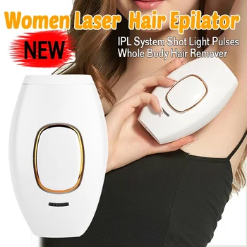 Profesinės IPL Lazeriniai Depilator Profesionalus Nuolatinės LCD Plaukų šalinimo lazeriu Photoepilator moterų, neskausmingas plaukų šalinimo mašinos
