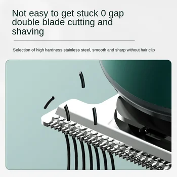 Profesionali plaukų clipper Įkraunama plaukų žirklės 