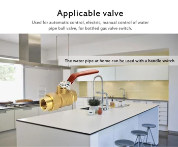 Protingo Namo Tuya Zigbee Vožtuvas Smart Vandens/Dujų Vožtuvas Automatikos Valdymo Dirbti Su Alexa, Google 