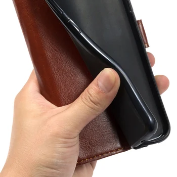 PU Odos Flip Case For Nokia X10 Kortelės Turėtojas Silikono Foto Rėmelis Atveju Piniginės Dangtelį 