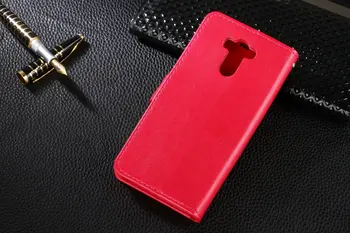 PU Odos Stovėti Atveju Xiaomi Redmi 4 pro / Redmi 4 5.0 colių Atveju Apversti Knygos Viršelio Kortelės Turėtojas Telefono Atvejais Coque Fundas Krepšys