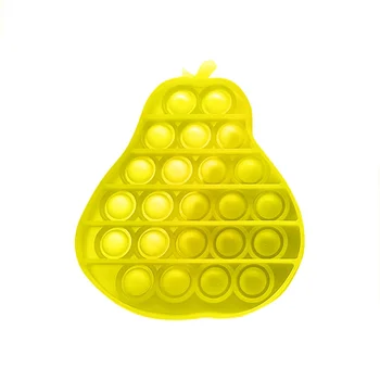 Push-Pot Sistema tai Burbulas Ananasų Vaivorykštės Spalvų Fidget Žaislai Autizmo Specialiųjų Poreikių Jutimo Anti-Stress Relief Žaislas Vaikams, Žaislai