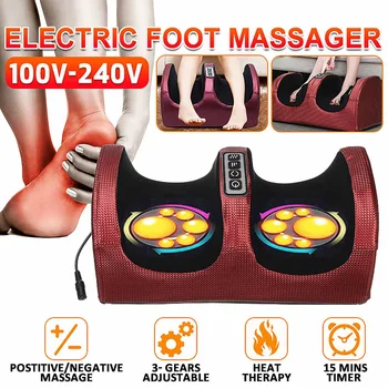 Pėdų Masažas Mašina 24W Auotmatic Darbo Elektros Shiatsu Pėdų Massager Šildymo Terapija Pėdų Masažas Roller Kojų Skausmo