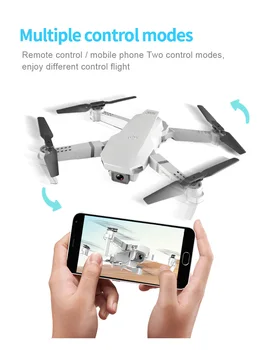 RC Drone Photograp UAV Profesional Quadrocopter E59 su 4K vaizdo Kamera Fiksuoto Aukščio Lankstymo nepilotuojamas orlaivių Quadcopter