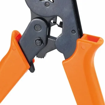 Reguliavimas Ratcheting Kvadratinis Rėmelis Viela Crimper Tiekėjas Užspaudimo Crimp Tool AWG23-10 Orange