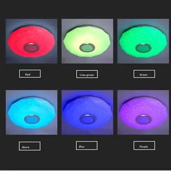 RGB LED Lubų Šviesos Nuotolinio Valdymo PROGRAMĖLĖ, 