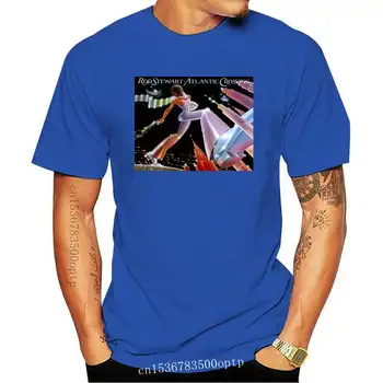 Rod Stewart Marškinėliai Atlanto Kirtimo Vinyl Cd Padengti VYRIŠKI Marškinėliai Vyrams Medvilnės O-kaklo Marškinėlius Juokinga Tees Viršūnes Harajuku
