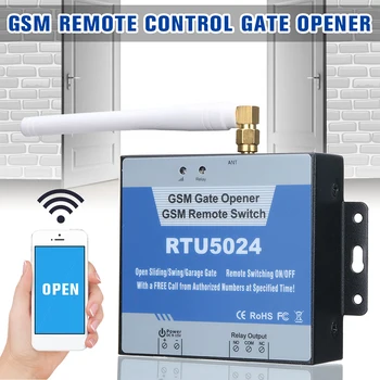 RTU5024 GSM Vartų Atidarymo Rėlę Įjungti Belaidžio Nuotolinio Valdymo Durys įėjimo Durų Atidarytuvas Nemokamai Skambinti 850/900/1800/1900MHz