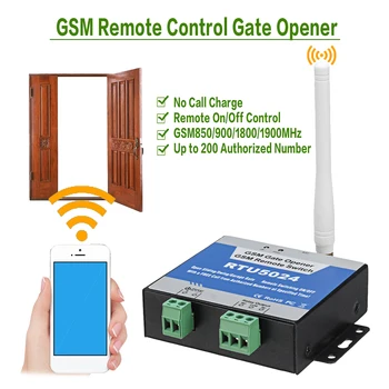 RTU5024 GSM Vartų Atidarymo Rėlę Įjungti Belaidžio Nuotolinio Valdymo Durys įėjimo Durų Atidarytuvas Nemokamai Skambinti 850/900/1800/1900MHz
