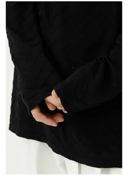 Rudenį Naujų korėjos Dizainas, Long Sleeve T-shirt Vyrai Streetwear Mados Atsitiktinis Palaidų Viršūnes Tees Marškinėliai Vyras Tshirts Vyras
