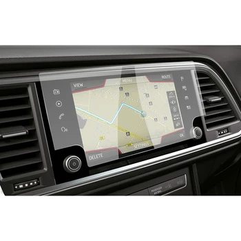 RUIYA Už Ateca FR 2020 m. 8 Colių Navigacijos Touch Centras Screen Protector, Auto Interjero Aksesuarų Grūdinto Stiklo Plėvelės