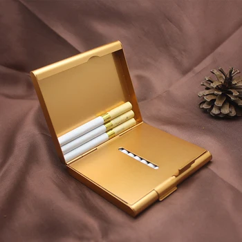 Rūkalius Cigarečių Atveju Langelį Matinio Cigarečių Dėžutė Rūkomojo Tabako Atveju Langelį Vyrų Dovana Cigarečių Priedai Saugojimo Dangtelis