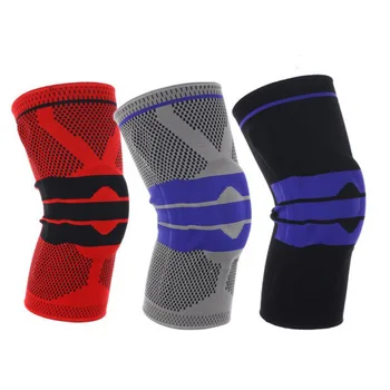 S-5XL Plus Size Basketball Support Silicon Padded Knee Pads For Fat Person Support Brace Patella Protector Protection Kneepad