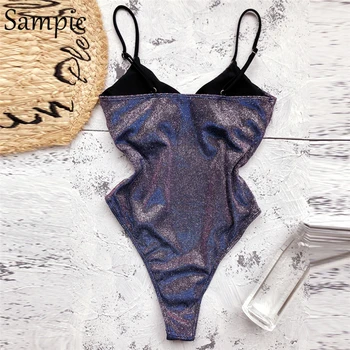 Sampic Seksualus Paplūdimio Vasaros Bikini Nustatyti maudymosi kostiumėlį Moteris 2021 M. maudymosi Kostiumėliai, Moterų Push up Plaukimo Biquini Maudymosi Kostiumas