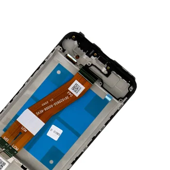 Samsung Galaxy A02s komplektuojami Su Rėmo-Juoda Ekranas Touch 