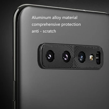 Samsung Galaxy S10 S10 PLIUS vaizdo Kameros Objektyvo Apsaugos Aliuminio Anti-scratch Fotoaparato Objektyvas Gynėjas Žiedas Galaxy S10E s10Lite
