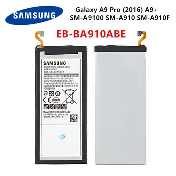 SAMSUNG Originalus EB-BA910ABE 5000mAh Akumuliatorius Samsung Galaxy A9 Pro (2016 M.) A9+ SM-A9100 SM-A910 SM-A910F SM-A910DS +Įrankiai