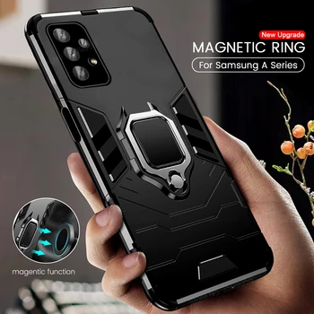 Samung 52 5G Atveju Automobilio Magnetinio Laikiklio Žiedas Telefono dangtelis skirtas Samsung Galaxy A52 5G 2021 SM-A526B/DS 6.5