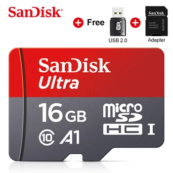 Sandisk Ultra Micro SD 64GB 128GB 256 GB 400GB 16G 32GB Micro SD Kortelė SD/TF Flash Kortelės Atminties Kortelė 32 64 128 gb 