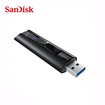 Sandisk USB Flash Diskas 128gb Didelės Spartos Pendrive 256 gb Pen Drive 64GB Solid U Disko USB 3.1 Stick Disko Raktas Atminties cz880 cz800