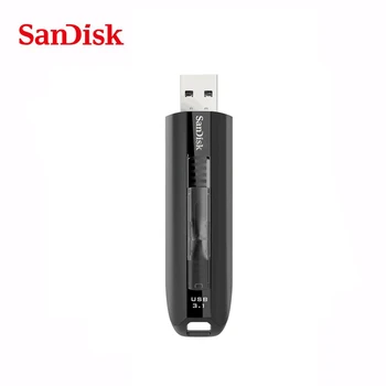 Sandisk USB Flash Diskas 128gb Didelės Spartos Pendrive 256 gb Pen Drive 64GB Solid U Disko USB 3.1 Stick Disko Raktas Atminties cz880 cz800