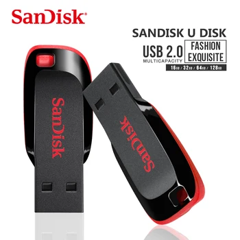 SanDisk USB flash pen drive 64gb 128 gb usb 2.0 CZ50 