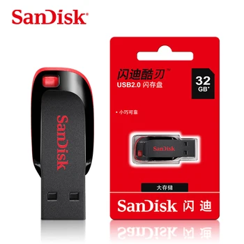 SanDisk USB flash pen drive 64gb 128 gb usb 2.0 CZ50 