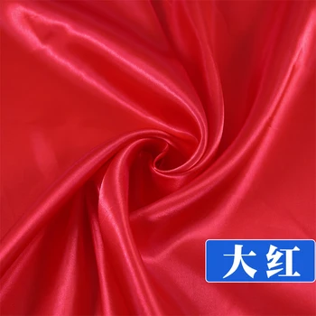 Satino Audinys Konservų Dovanų Dėžutėje, su Pamušalu Raudona Mėlyna China Balta Juoda Šilko Audinys Suknelė Siuvimo metrais Dizaineris Brokatas