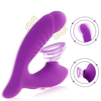 Sekso Žaislai WomenDildo Vibratorius Moterims Čiulpti Vibratoriai G Spot Clit Stimuliacija Vibracijos Burnos, Liežuvio Spenelių Gyvis Suaugusiųjų