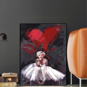 Seksualus Deivė Marilyn Monroe Drobė, Tapyba, Plakatas Freskos Nuotrauką nuotraukas Miegamojo Kambarį Sienos Menininko Namų Puošybai