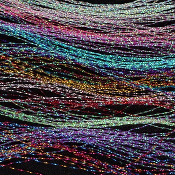 SENIGNOL Nagų Dailės Papuošalai Liuminescencinės Sriegis Nagų Lipduką Lazerio Blizgučiai Šilko Akių Grynosios Linijos Juosta 3D Holografinio Šilko Folija