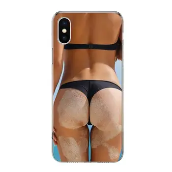 Sexy ass Apatiniai, Bikini Moterimi, mergina Telefono dėklas Skirtas iphone 11 12 Mini Pro XS MAX SE2020 8 7 6 6S Plus X 5 5S SE XR Padengti Shell C