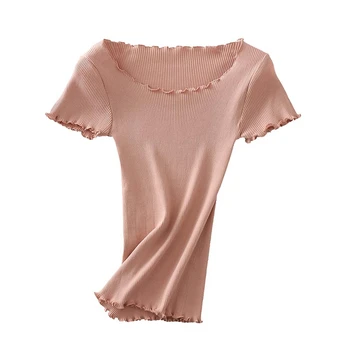 Sexy marškinėliai, šilko vasaros drabužių moterims mielas apkarpytos satino 2021 viršūnes vest moterų bako pasėlių viršuje cami kūno camisetas t shirts