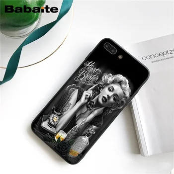 Sexy Merginos Marilyn Audrey Hepburn Draugas Monroe Telefono dėklas skirtas iphone 11 12 Pro Max 8 7 6 6S Plus X XS MAX 5S SE XR 12mini