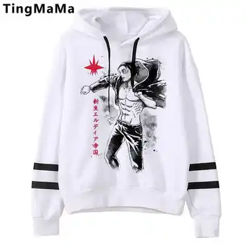 Shingeki No Kyojin Ataka Titan hoodies moterų Ulzzang streetwear Negabaritinių moterų drabužių Korėja plius dydis